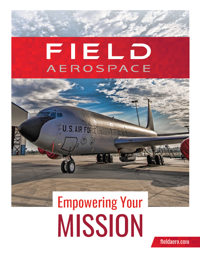 Cover of field Aerospace Company Brochure Featuring a KC-135